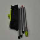 Green Indoor Broom 54" Long Handle House Broom for Floor Cleaning Sweeping Broom for Kitchen, Garage, Lobby, Patio and Garden