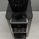 Hot & Iced Coffee Maker with Bold Setting, Single Serve Coffee Maker for K Cup and Grounds, 6-14 Oz Brew Sizes, 50 Oz Removable Water Tank, One Cup Coffee Machine with Reusable Filter, Black