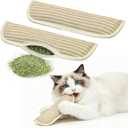 2 Packs Clawvia Cat Toy, Organic Catnip Toys Organic Catnip for Indoor Scratching, Teething&Chewing, Drives Bored Cats Crazy with Fun Interactive