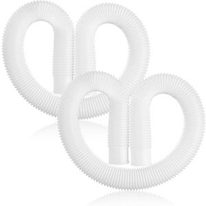 1.5" x 3ft Pool Skimmer Hose Replacement for Intex Above Ground Pool Skimmer Pump Transfer Hose Part # 10531 25016, 2 Pack