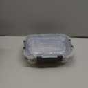 [10-Pack] Glass Meal Prep Containers with Lids, MCIRCO Food Storage Containers with Snap Locking Lids, Airtight Lunch Containers, Microwave, Oven, Freezer and Dishwasher (gray)