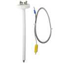 Temperature Sensor 0?~1300? Versatile Connector White K-Type Thermocouple Useful High Quality Ceramic Kiln Furnace Probe Muffle Furnace Oven