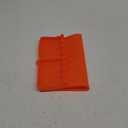 Silicone Grill Mat Compatible with Blackstone, Silicone Griddle Tools Mat with Drip Pad, Spatula Mat for Outdoor Grill Kitchen Counter (Orange)