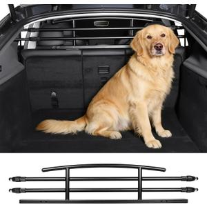 for Tesla Model Y Juniper Dog Barrier Adjustable Large Pet Protective Barrier Anti-bite Heavy-Duty Metal Stainless Steel for Dog Travel for Tesla Model Y Juniper Accessories 2025 2026