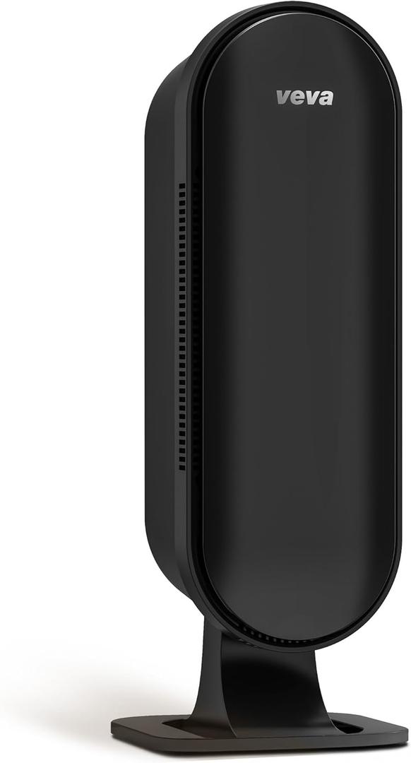 VEVA Air Purifier for Home, Large Room, Bedroom, HEPA Filter & 4 Activated Carbon Pre-Filters - Removes Allergens, Pets Hair, Dust, Dander, Smoke, Odor - Pro Elite 8000