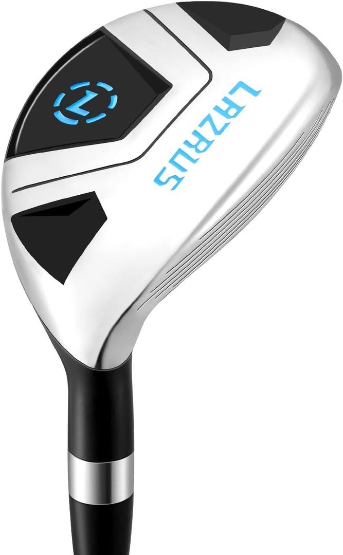 LAZRUS GOLF Premium Hybrid Golf Clubs  Graphite Shafts, Regular Flex (Men, RHS #1)