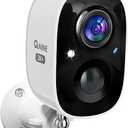 QNINE Security Camera Wireless Outdoor, 2K Battery Powered 5GHz WiFi Camera with 2-Way Audio, PIR Motion Detection, IP66 Waterproof, Color Night Vision, TF/Cloud Storage(up to 256G), Work with Alexa