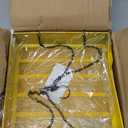 Bird Feeders for Outdoors, Platform Bird Feeder for Outside, Large Capacity 3.5 lbs(Yellow)