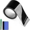 Arespark Gloss Black Vinyl Wrap, Cars Vinyl Film Tapes Kit for Blackout Chrome Delete Window Trim Door with Free Tools (3in x 30 feet)