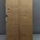 SUPERJARE 35.4" White and Gold Desk with 2 Drawers, Modern Makeup Vanity with Padded Stool, Small Computer Desk Home Office Desk for Writing Study Bedroom