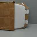 Mayfair Linden Slow Close Toilet Seat, Non Slip Heavy Duty Wood, Easy Install, Elongated, White