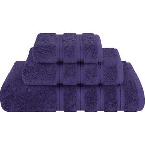 American Soft Linen Premium 3 Piece Towel Set, 1 Bath Towel 1 Hand Towel 1 Washcloth, 600 GSM 100% Cotton Turkish Towels for Bathroom, Purple Towel Set