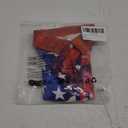 uideazone 4th of July Boys Shirts Size 7-8 Kids American Flag Button Down Shirt Casual Short Sleeve Luau Aloha Blouse for Independence Day Vacation S