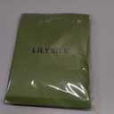 LILYSILK 19mm Silk Mulberry Pillowcase for Hair with Cotton Underside King 20x36 Inch Ivory 1pc