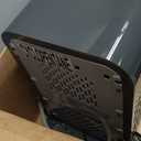 ecozy Nugget Ice Maker Dispenser, Smart 2-in-1 Pebble Ice Machine Countertop & Water Dispenser with App Control, Self-Cleaning, Auto Lighting, TDS Monitor, Measured Dispensing, 33Lbs/Day (Dark Gray)