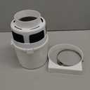 Upgraded Version - VIWINVELA 3 in 1 Indoor Dryer Vent Kit for Electric Dryer, Dryer Lint Trap Filter Bucket Dryer Lint Catcher Box