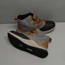 DREAM PAIRS Ankle Winter Boots for Women Waterproof Lace Up Anti-Slip Warm Snow Booties Fashion Sneaker Boots (11, Brown/Black)