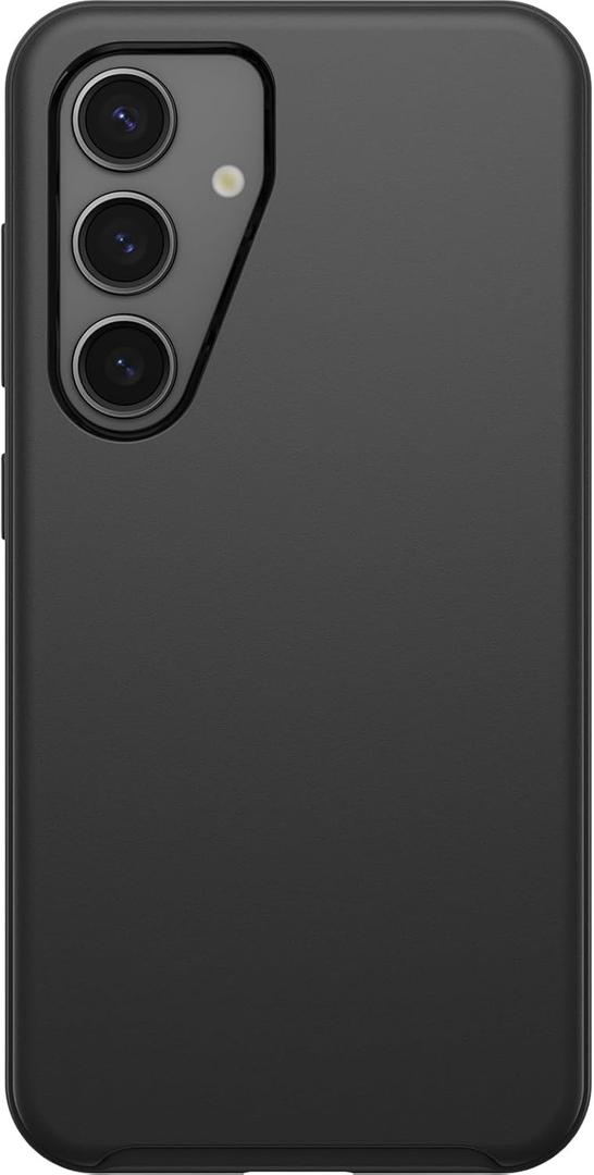 OtterBox Samsung Galaxy S24 Symmetry Series Case - Black, Ultra-Sleek, Wireless Charging Compatible, Raised Edges Protect Camera & Screen