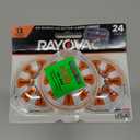 Rayovac Hearing Aid Batteries Size 13 for Advanced Hearing Aid Devices (Count of 24) (Orange Tab)