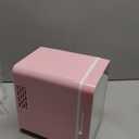 Portable 4L Mini Fridge Warmer & Cooler with Dimmable LED Mirror