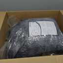 5x7 Ft Large Shag Rugs for Bedroom Living Room Decor for Men Boys, Tie Dyed Ultra Soft Fluffy Furry Area Rug for Indoor Floor, Aesthetic Carpet for Home Decor (Dark Grey)