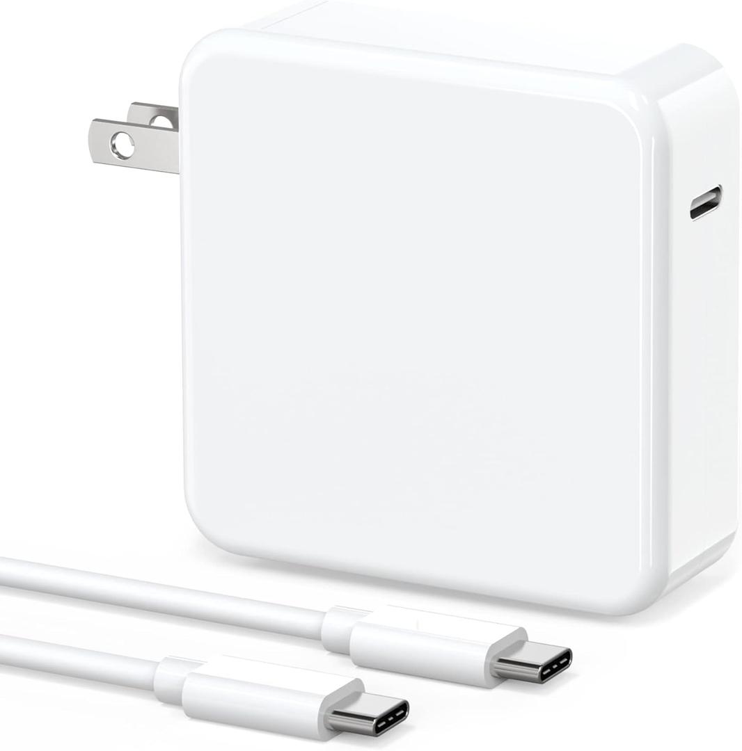 96W USB C Laptop Charger Power Adapter Replacement for Mac Book Pro 16, 15, 14, 13 inch 2023, 2022, 2021, 2020, 2019, 2018,mac Book air,IPad Pro, Fast Charging Type C Power Cord Supply