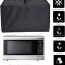 Orchidtent Heavy Duty Heat-Resistant Waterproof Dustproof Microwave Oven Grill Cover Protector Hood Rain Dust Ultraviolet Ray Protective(Microwave Oven)
