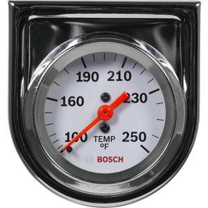 Bosch SP0F000045 Style Line 2" Mechanical Water/Oil Temperature Gauge (White Dial Face, Chrome Bezel)