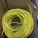 MONK CABLES | CAT6 Plenum Cable 1000ft | 100% Pure Copper | UTP, 23AWG, 550MHz | DSX-8000 Certified | Most Certified Cable of The Whole Market (Yellow)