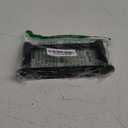 Adhesive Toilet Paper Holder Matte Black Double Post Pivoting Bathroom Toilet Tissue Holder Roll Holder Stick On No Drilling Stainless Steel and Zinc Alloy