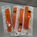 4 x KYTUWY Bands Compatible for Galaxy Watch 5 & Watch 6, 40-47mm, Rugged Silicone Sport Strap