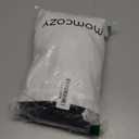 Momcozy Baby Wrap Carrier, Easy to Wear Infant Carrier Slings, Lightweight Hands Free Baby Sling, Adjustable Baby Carriers for Newborn to Toddler 8-35 lbs, Black