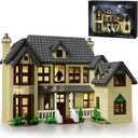 Horror House Building Block Set, Scary Movie Haunted House Model Compatible with Lego Horror House Building Toy, Halloween Decoration Gift for Man, Woman or Horror Film Fans 18+(1275Pcs)