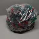 C7 LED Christmas Lights, 25FT Classic Christmas String Lights Clear Red, White, and Green C7 LED Bulbs(2 Spare), Hanging Lights for Outdoor Patio Wedding Party Decor, Green Wire