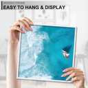 White 22x22 Picture Frame Lightweight yet Durable Frame Wall Hanging