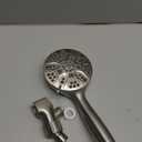 6 Modes High Pressure Handheld Shower Head, Consumer Reports Tested HOPOPRO Showerhead with Handheld, Anti-Clog Nozzles, 1-Min Installation, 4.3 Inch High Flow Hand Held Shower Head, Brushed Nickel