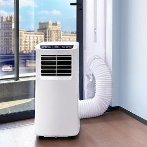 LOVIGA Portable Air Conditioner Sliding Door Vent Kit, 100% Sealing Sliding Door AC Vent Kit Seal Kit, Fit Both 5" & 6" Hose, Keep Hot Air Out, Length Adjustable, Waterproof, 10 x 75~91 Inch