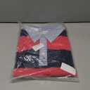 Brooks Brothers Men's Short Sleeve Stripe Rugby Shirt (Large, Red/Navy)