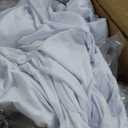 VEVOR 100 Pcs White Chair Covers Polyester Spandex Chair Cover Stretch Slipcovers for Wedding Party Dining Banquet Chair Decoration Covers