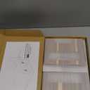 Coffee Station Organizer Shlef Acacia Wood Kitchen Cabinet Counter Shelf Coffee Bar Bathroom Shelf Risers Desktop Organizer Shlef Display Stand for Home Office Decor