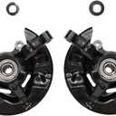 2Pcs Front Left and Right Steering Knuckle Hub Bearing Assembly 698-388 698-389 4321119015 47781-12240 For Toyota Corolla 2003-2008 L4 1.8L