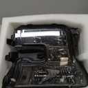 PIT66 Headlights Assembly Compatible with 2015 2016 2017 Ford F150 Replacement Front Headlamps Left & Right Pair Clear Lens Black Housing Clear Reflector