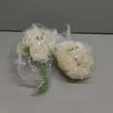 Mkono Peony Artificial Flowers 2 Packs 10 Heads Fake Peonies Flowers with Stems Real Touch Faux Silk Floral Arrangements for Home Table Decoration Party Bride Bouquet Wedding Gifts