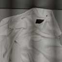 J.VER Men's Dress Shirts Solid Long Sleeve Stretch Wrinkle-Free Formal Shirt Business Casual Button Down Shirts (Large, White)