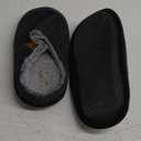 COFACE Unisex Mens Womens Cozy Memory Foam Scuff Slippers Casual Slip On Warm House Shoes Indoor/Outdoor Felt Sandal Slippers With Arch Support Rubber Sole Size 4-15