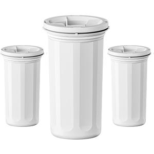 Upgraded Water Filter Replacement Fit for New Culligan Pitcher and Dispenser ZEROF01 Water Filter, 0 TDS, Reduce Lead, Mercury, Chlorine and Contaminants by DRINKCLEAR, 3 Pack