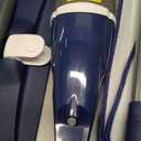 Microfiber Spray Mop for Floors Cleaning: Wet Dry Hardwood Floor Mops with 3 Washable Reusable Pads for Swiffer Powermop - Flat Mop with Sprayer for Tile Wood Laminate Vinyl Marble (Dark Blue)