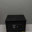 1.2 Cuft Small Home Safes Fireproof Waterproof, Anti-theft Fireproof Safe Box with Digital Keypad, Spare Keys and Removable Shelf, Security Safe for Home Money Medicine Valuables