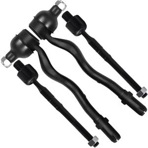 SCITOO 4pcs Front Suspension Kit Inner Outer Tie Rod End Fit 1999-2000 For Bmw 328I 2001-2005 For Bmw 330I 320I 325I