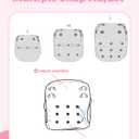 ALVABABY Large Cloth Swim Diaper 3pcs Baby Toddler Infant Snap Reusable Adjustable Swimming Diaper Baby Boy and Girl 3ZSWY75